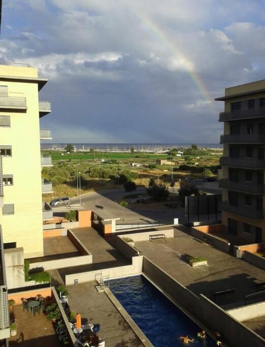 Apartamento Con Piscina ,Parking Y Aire Acondicionado Sant Carlos de la Ràpita エクステリア 写真