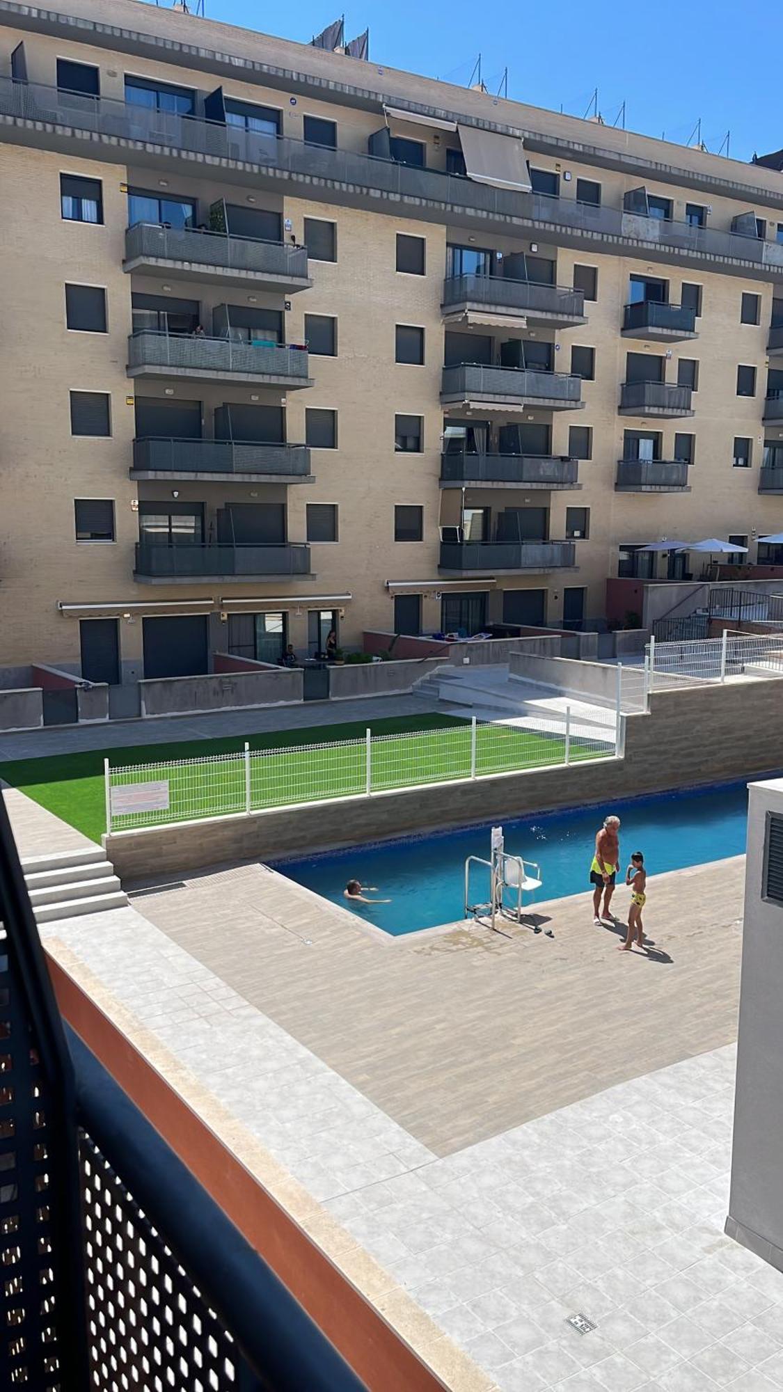 Apartamento Con Piscina ,Parking Y Aire Acondicionado Sant Carlos de la Ràpita エクステリア 写真